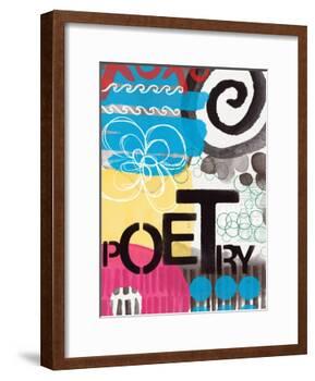 Abstract Poetry-Linda Woods-Framed Art Print