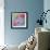 Abstract Pop Guns-Abstract Graffiti-Framed Giclee Print displayed on a wall