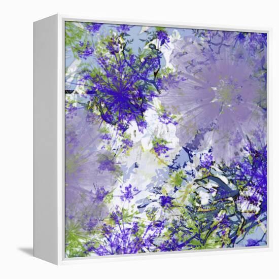 Abstract Pop IV-Ricki Mountain-Framed Stretched Canvas