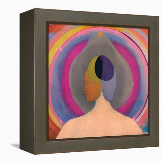 Abstract Priestess-Elena Ray-Framed Stretched Canvas