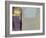 Abstract Purple and Yellow-Alma Levine-Framed Art Print