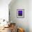 Abstract Purple-NaxArt-Framed Art Print displayed on a wall