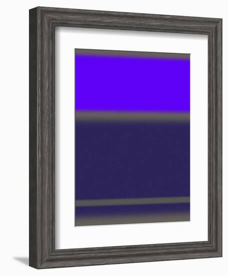 Abstract Purple-NaxArt-Framed Art Print