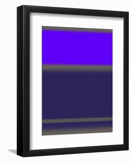 Abstract Purple-NaxArt-Framed Art Print