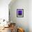 Abstract Purple-NaxArt-Framed Art Print displayed on a wall