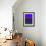 Abstract Purple-NaxArt-Framed Art Print displayed on a wall