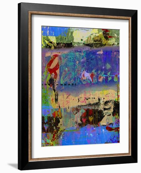 Abstract Queens Bakery-Ricki Mountain-Framed Art Print