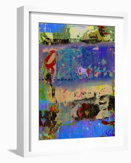 Abstract Queens Bakery-Ricki Mountain-Framed Art Print