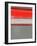 Abstract Red 1-NaxArt-Framed Art Print