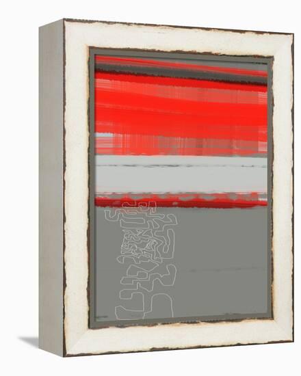 Abstract Red 1-NaxArt-Framed Stretched Canvas