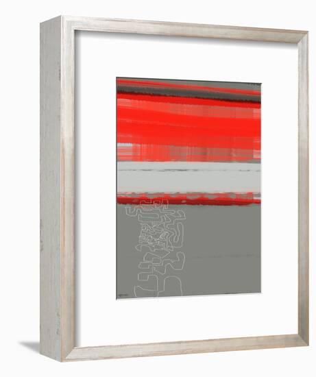 Abstract Red 1-NaxArt-Framed Art Print