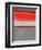 Abstract Red 1-NaxArt-Framed Art Print