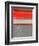 Abstract Red 1-NaxArt-Framed Art Print