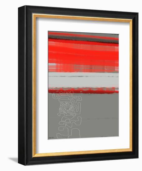 Abstract Red 1-NaxArt-Framed Art Print