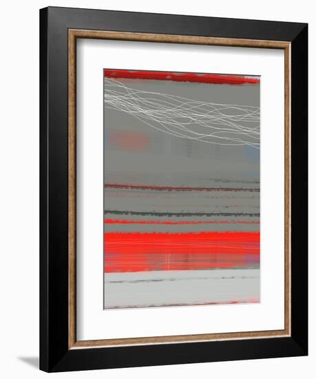 Abstract Red 2-NaxArt-Framed Art Print