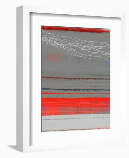 Abstract Red 2-NaxArt-Framed Art Print