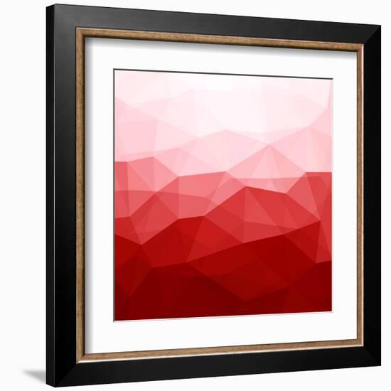 Abstract Red Background-epic44-Framed Art Print