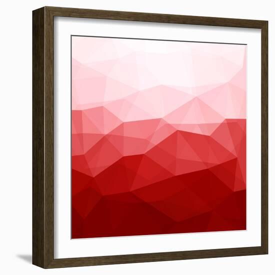 Abstract Red Background-epic44-Framed Art Print