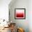 Abstract Red Background-epic44-Framed Art Print displayed on a wall