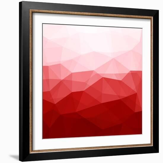 Abstract Red Background-epic44-Framed Art Print