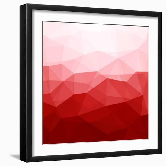 Abstract Red Background-epic44-Framed Art Print