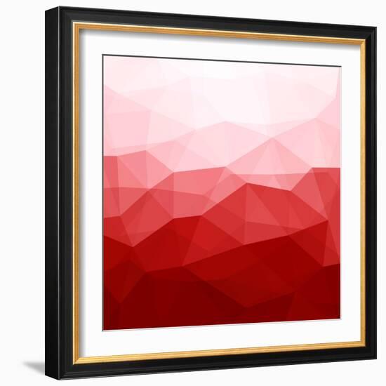 Abstract Red Background-epic44-Framed Art Print