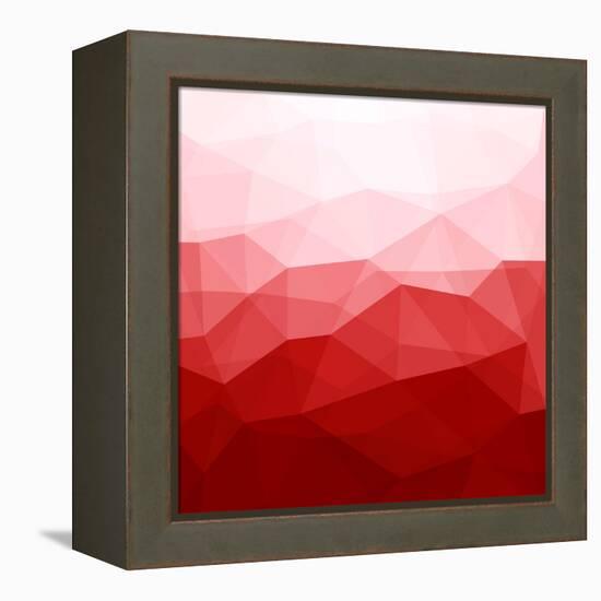 Abstract Red Background-epic44-Framed Stretched Canvas
