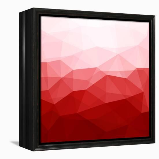 Abstract Red Background-epic44-Framed Stretched Canvas