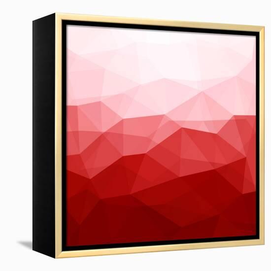 Abstract Red Background-epic44-Framed Stretched Canvas