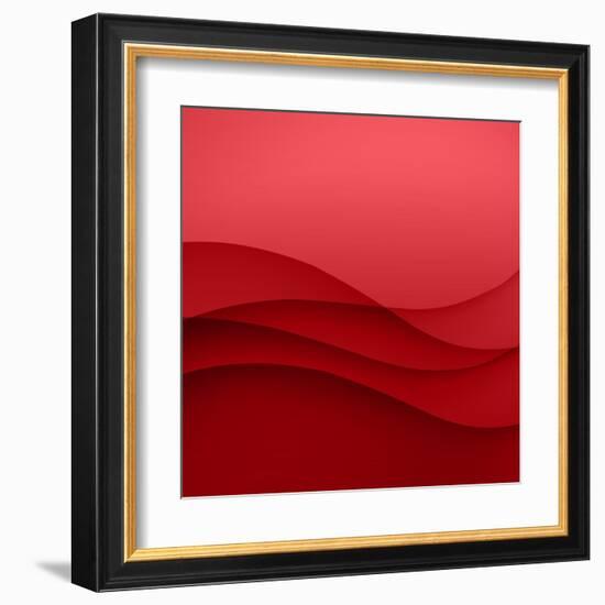 Abstract Red Background-Click Bestsellers-Framed Art Print