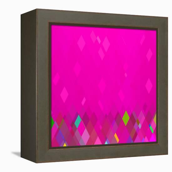 Abstract Red Background-epic44-Framed Stretched Canvas