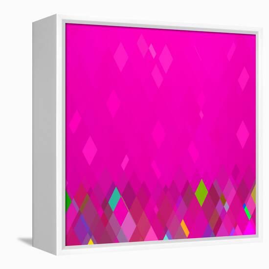 Abstract Red Background-epic44-Framed Stretched Canvas