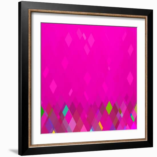 Abstract Red Background-epic44-Framed Art Print