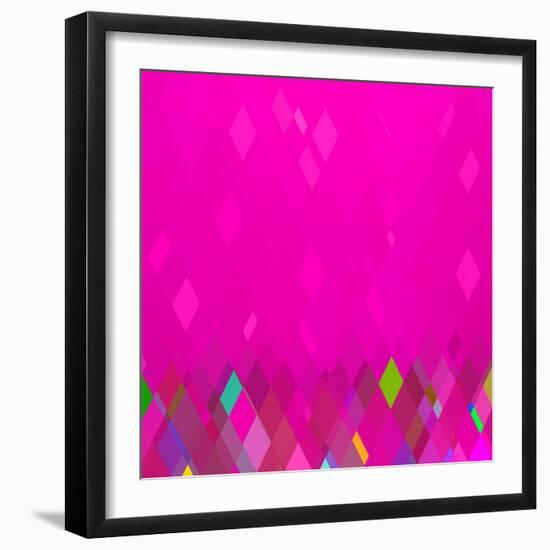 Abstract Red Background-epic44-Framed Art Print