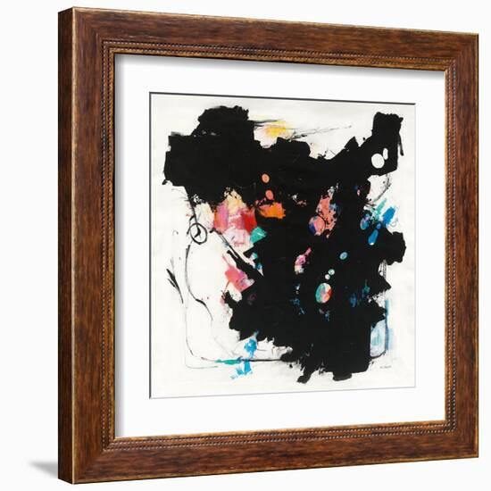 Abstract Redacted-Mike Schick-Framed Art Print