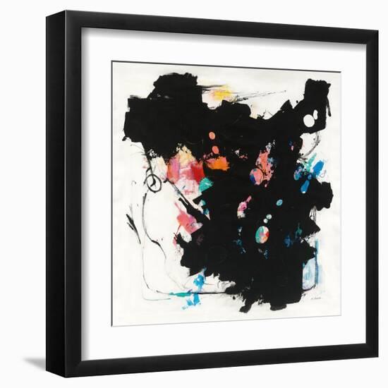 Abstract Redacted-Mike Schick-Framed Art Print