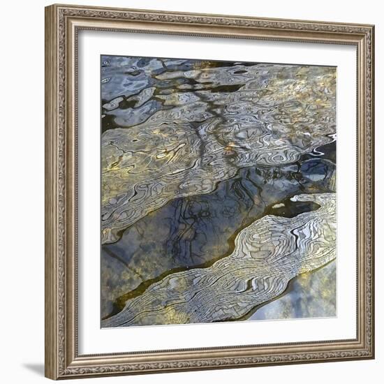 Abstract Reflections I-Monika Burkhart-Framed Photographic Print