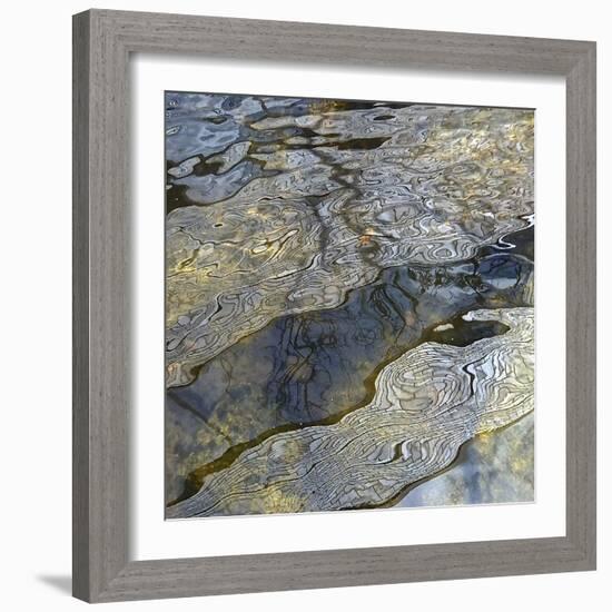 Abstract Reflections I-Monika Burkhart-Framed Photographic Print