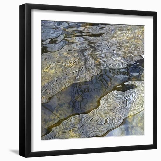 Abstract Reflections I-Monika Burkhart-Framed Photographic Print