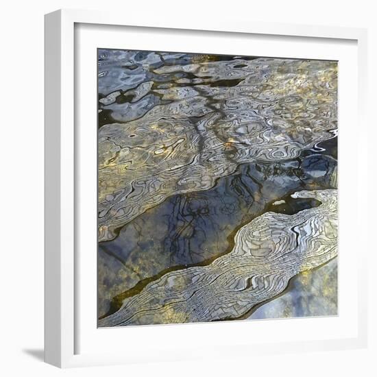 Abstract Reflections I-Monika Burkhart-Framed Photographic Print