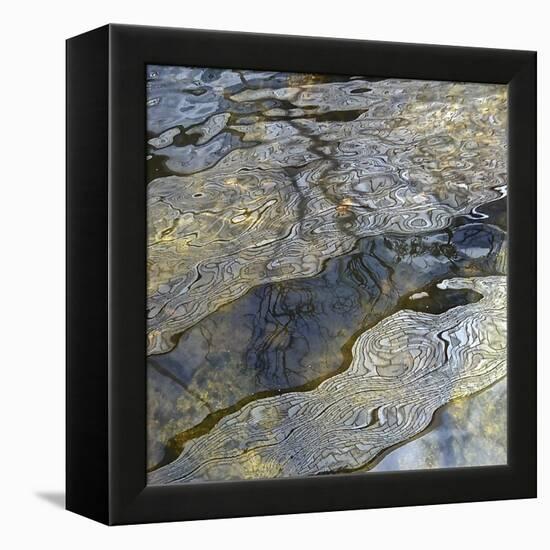 Abstract Reflections I-Monika Burkhart-Framed Premier Image Canvas