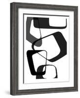 Abstract Rings 2-NaxArt-Framed Art Print