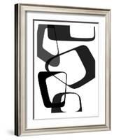 Abstract Rings 2-NaxArt-Framed Art Print