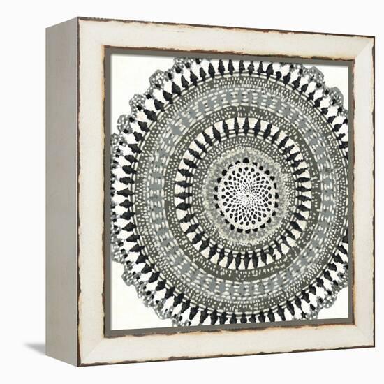 Abstract Rosette III-Chariklia Zarris-Framed Stretched Canvas