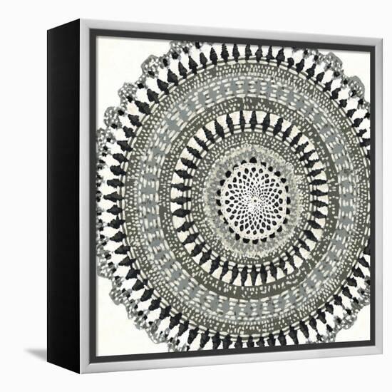 Abstract Rosette III-Chariklia Zarris-Framed Stretched Canvas