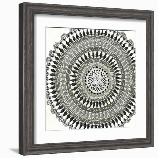 Abstract Rosette III-Chariklia Zarris-Framed Art Print