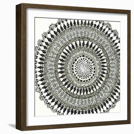 Abstract Rosette III-Chariklia Zarris-Framed Premium Giclee Print