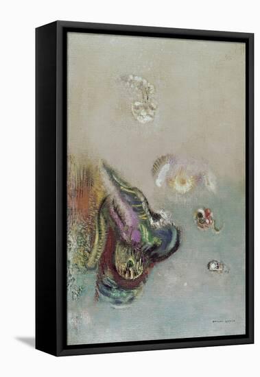 Abstract Scene-Odilon Redon-Framed Premier Image Canvas