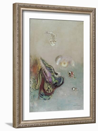 Abstract Scene-Odilon Redon-Framed Giclee Print