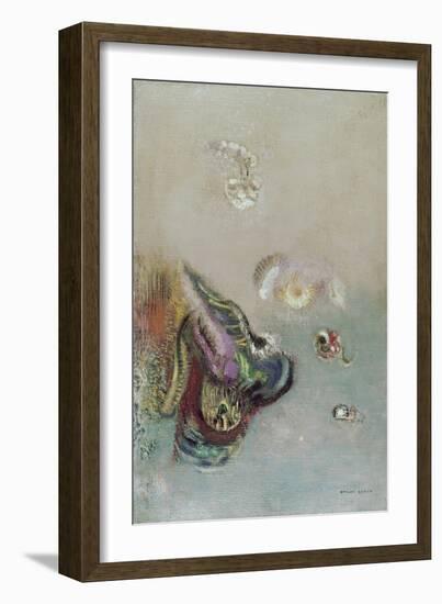 Abstract Scene-Odilon Redon-Framed Giclee Print